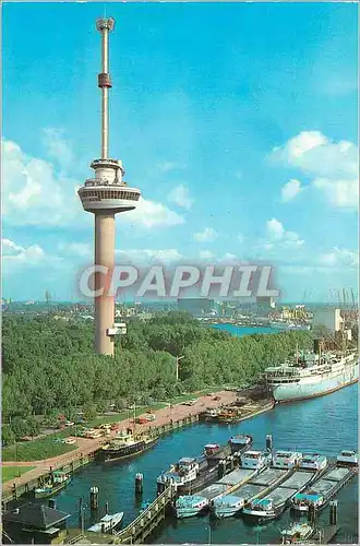 Cartes postales moderne Rotterdam Holland Platforms Space Tower Wheelhouse