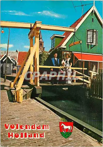 Moderne Karte Volendam Holland