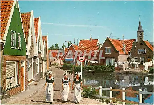 Moderne Karte Volendam Holland