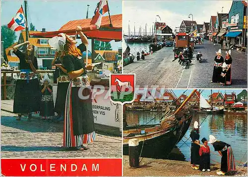 Moderne Karte Volendam Holland