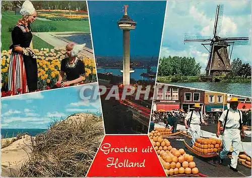 Cartes postales moderne Groeten uit Holland Moulin a vent