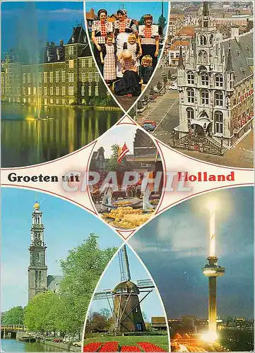 Cartes postales moderne Groeten uit Holland