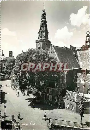 Cartes postales moderne Amsterdam Vielle Eglise