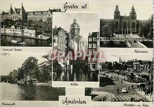 Cartes postales moderne Groeten uit Amsterdam