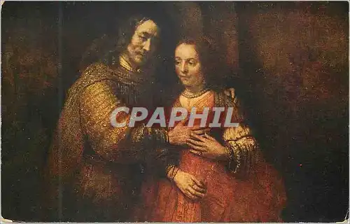 Cartes postales moderne Rijksmuseum Amsterdam Rembrandt van Rijn The Jewish bride