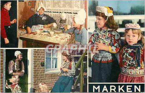 Cartes postales moderne Marken Holland Folklore