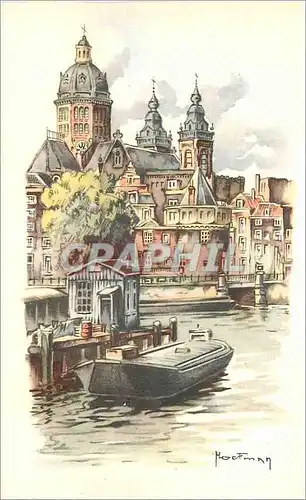 Cartes postales moderne Amsterdam Prins Hendrikkade