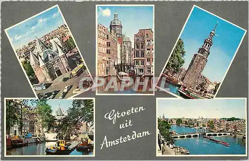 Cartes postales moderne Groeten uit Amsterdam