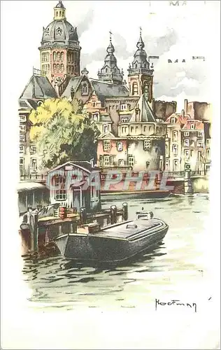 Cartes postales moderne Amsterdam Prins Hendrikkade