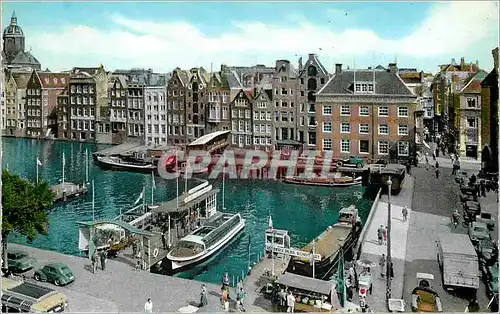 Cartes postales moderne Amsterdam Damrak