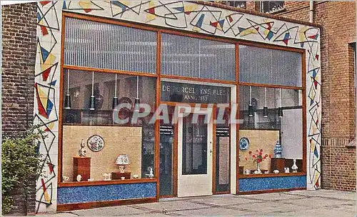 Cartes postales moderne Royal Delftware Factory Entrance of the Showrooms and Retail Branch