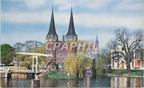 Cartes postales moderne Delft Oostpoort century gate