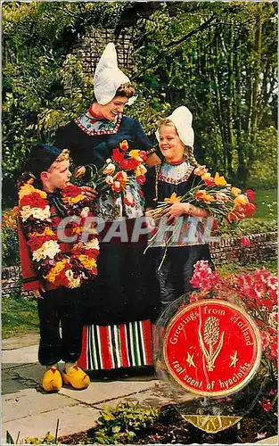 Cartes postales moderne Holland in Flower decoration