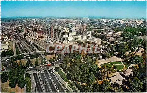 Moderne Karte Rotterdam View of the city