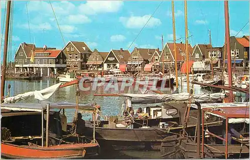 Cartes postales moderne Volendam Holland Bateaux de peche