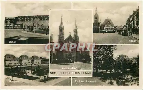 Cartes postales moderne Groeten uit Roosendaal