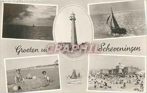 Cartes postales moderne Groeten uit Scheveningen