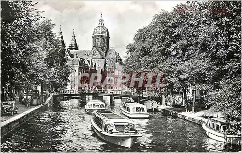 Cartes postales moderne Oud Amsterdam O z Voorburgwal