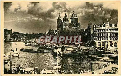 Cartes postales moderne Amsterdam C P Kade