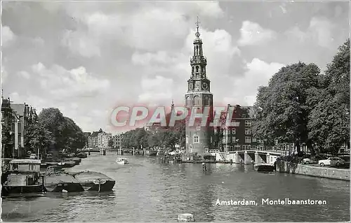 Cartes postales moderne Amsterdam Montelbaanstoren