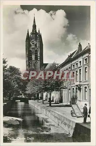 Moderne Karte Delft Oude Delft