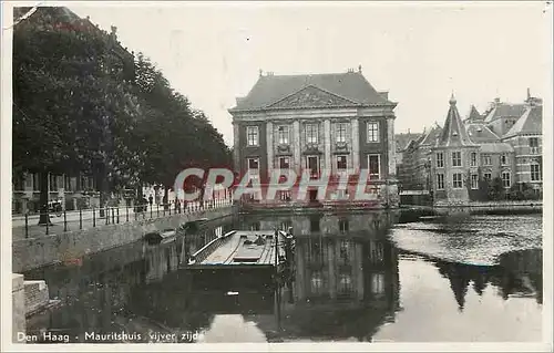 Moderne Karte Den Haag Mauritshuis vijver zide