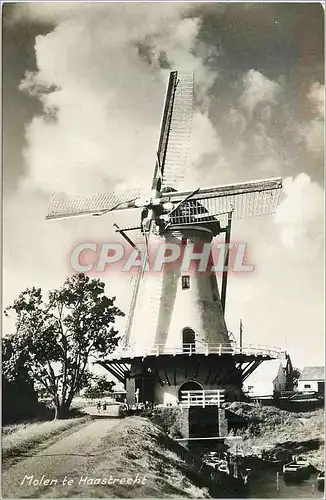 Moderne Karte Molen te Haastrecht Moulin a vent