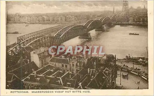 Cartes postales Rotterdam Maasbruggen vanaf het witte huis