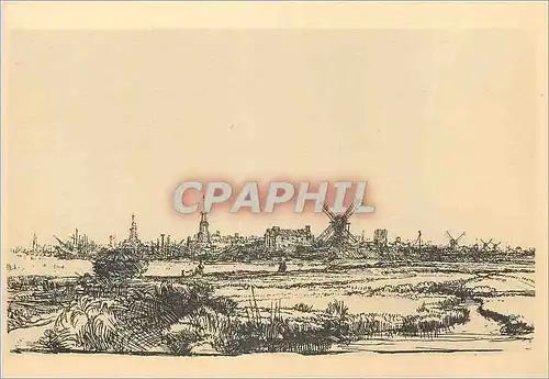 Cartes postales moderne Oud Amsterdam Rembrandt