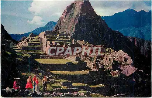 Cartes postales moderne Ancient Inca Ruins Machu Picchu Peru