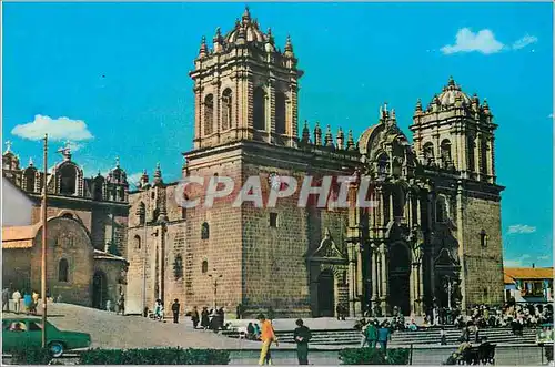 Moderne Karte Cusco Peru The Cathedral