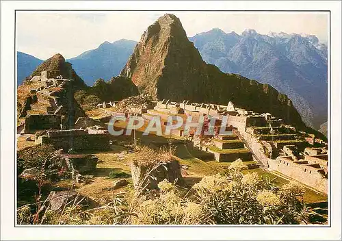 Moderne Karte Machupicchu La famosa ciudad Inca Peru