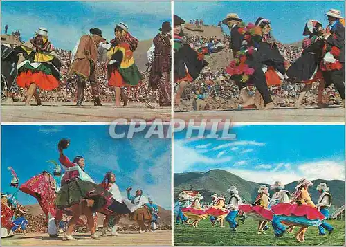 Cartes postales moderne Typical dances Puno Peru