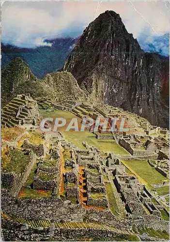 Moderne Karte Machu Picchu The Lost City of the Incas General view