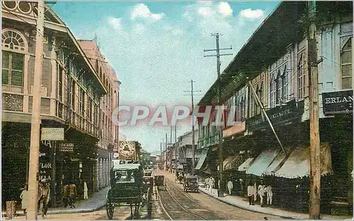 Cartes postales The Escolta Manilas Principal Business Street Manila