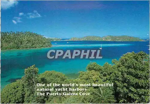 Cartes postales moderne Beautiful Philippines The Puerto Galera Cove One of the Worlds most beautiful natural yacht harb