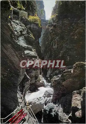 Cartes postales moderne Viamalaschluht Brucke Farbaufnahme und Verlag R guler Thusis