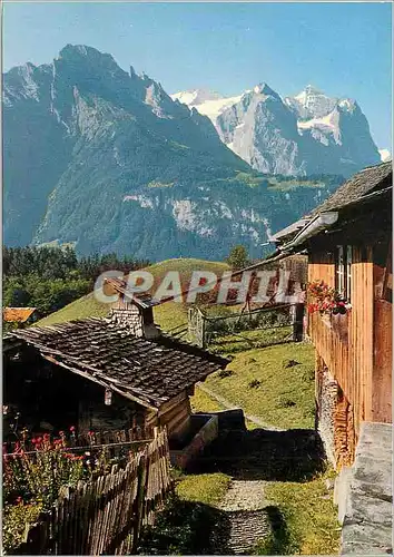 Cartes postales moderne Reuti M Hasliberg Engelhorner u Wetterhorngruppe
