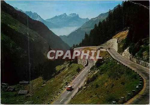 Cartes postales moderne Sustenstrasse Feldinoostank Engelhorner