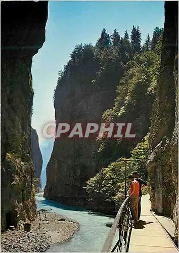 Cartes postales moderne Aareschlucht Melringen