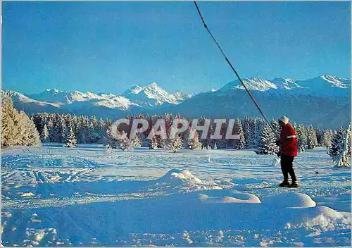 Cartes postales moderne Le champs de I ess Le Weisshorn et le Rothorn