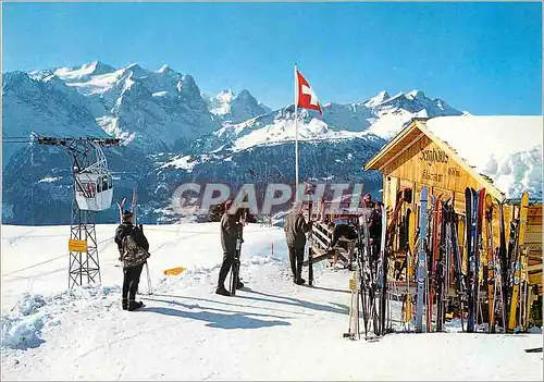 Cartes postales moderne Gondelbahn Hasliberg Kaserstatt Station Kaserstatt