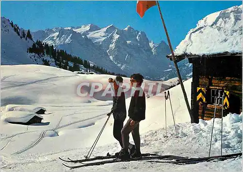 Moderne Karte Magisalp Hasliberg Bo Schweiz