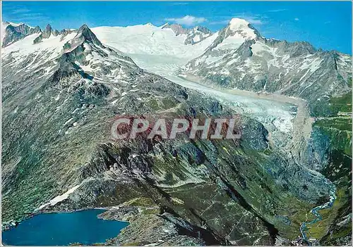 Cartes postales moderne Glacier du Rhone Lac du Grimsel