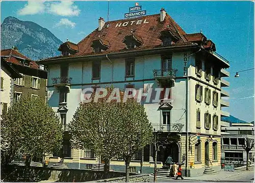 Moderne Karte Hotel des Cheminots Brigue