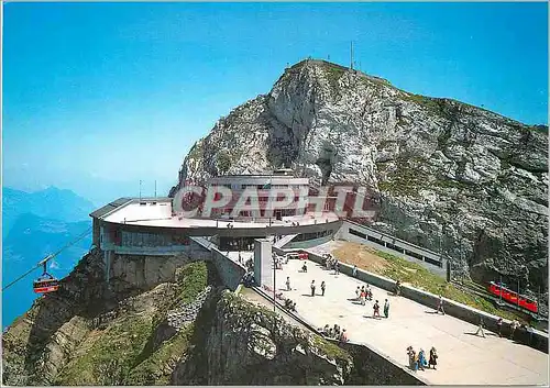 Cartes postales moderne Pilatus Kulm Hotel Bellevue Zahnradbahn Alpnachstad Pilatus