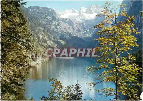 Cartes postales moderne Gosausee mit Dachstein der romantische Bergsee im Salzjammergut