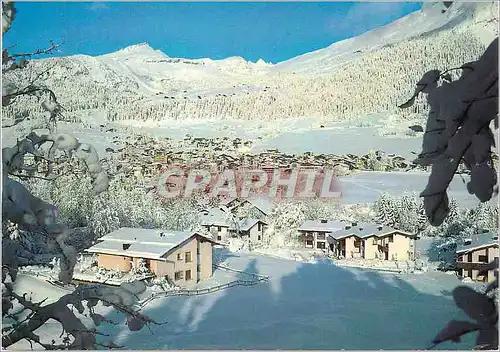 Cartes postales moderne Flims Dorf Piz Grisch und Tschingelhorner