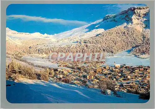 Cartes postales moderne Wintermorgen in Flims Graubunden