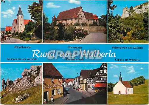 Cartes postales moderne Rund um Walberia Frank Schweiz Hohlen Burgen